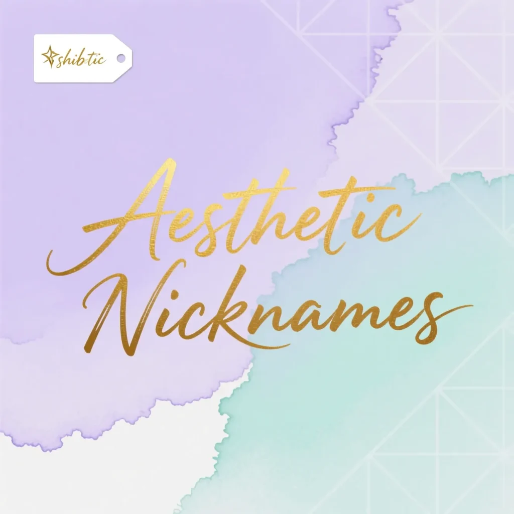 Aesthetic Nicknames