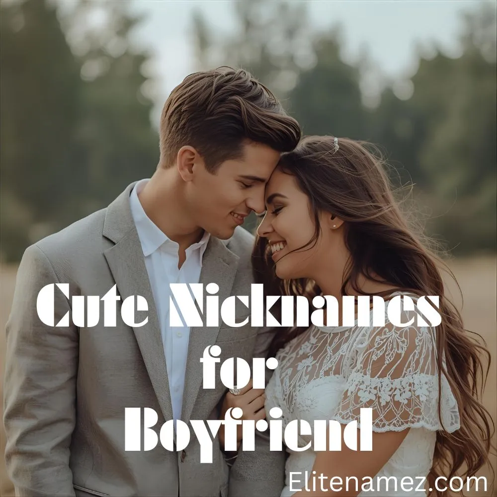 Cute Nicknames for Boyfriend
