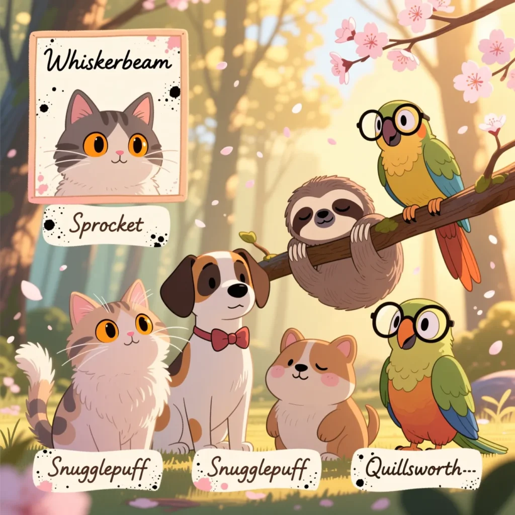 Pet-Inspired Nicknames