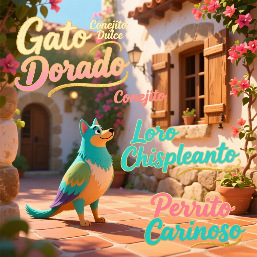 Spanish Nicknames for Pets