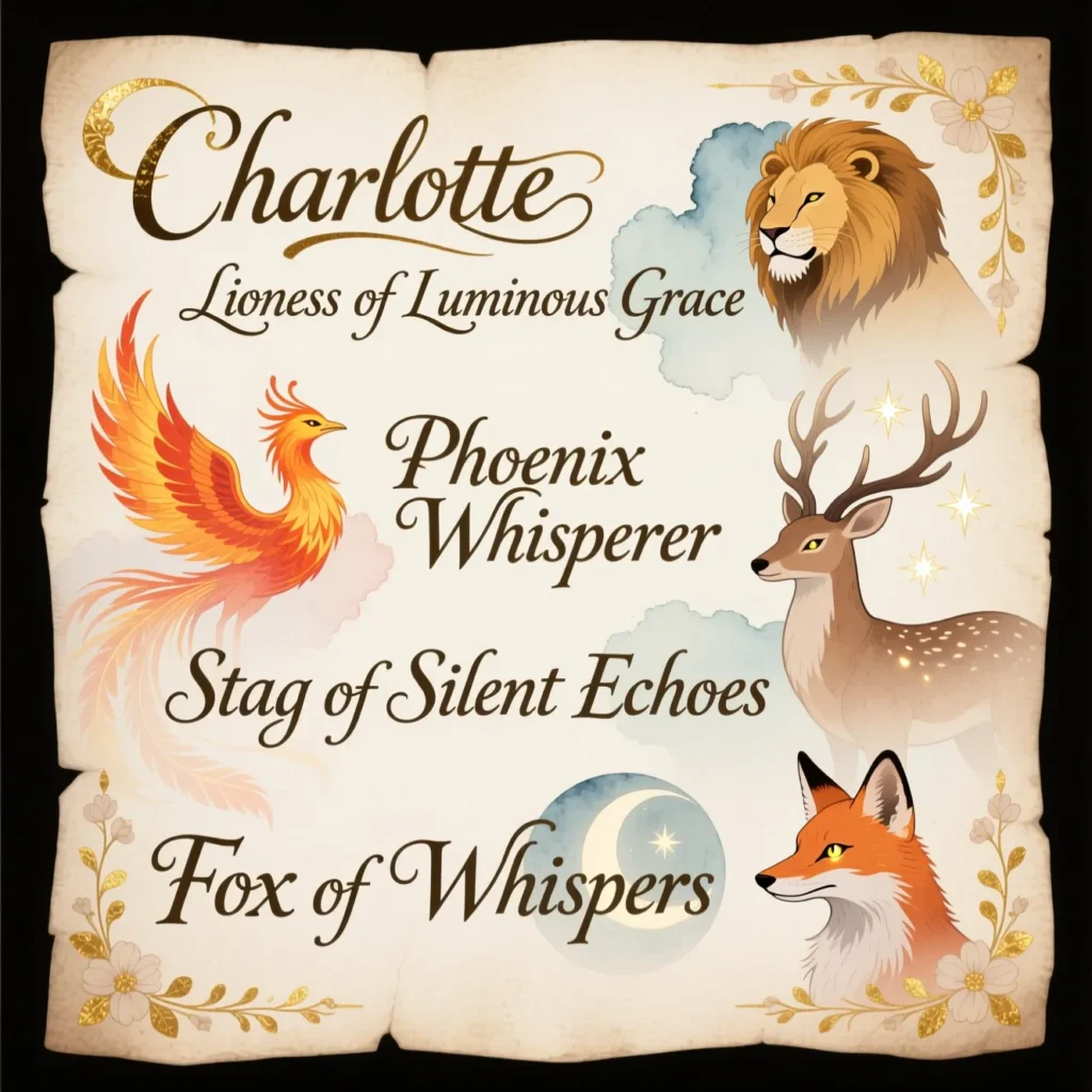 Animal-Inspired Nicknames for Charlotte