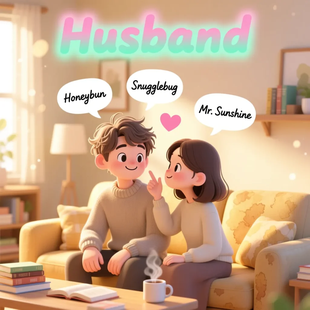 Cute Nicknames for Husband