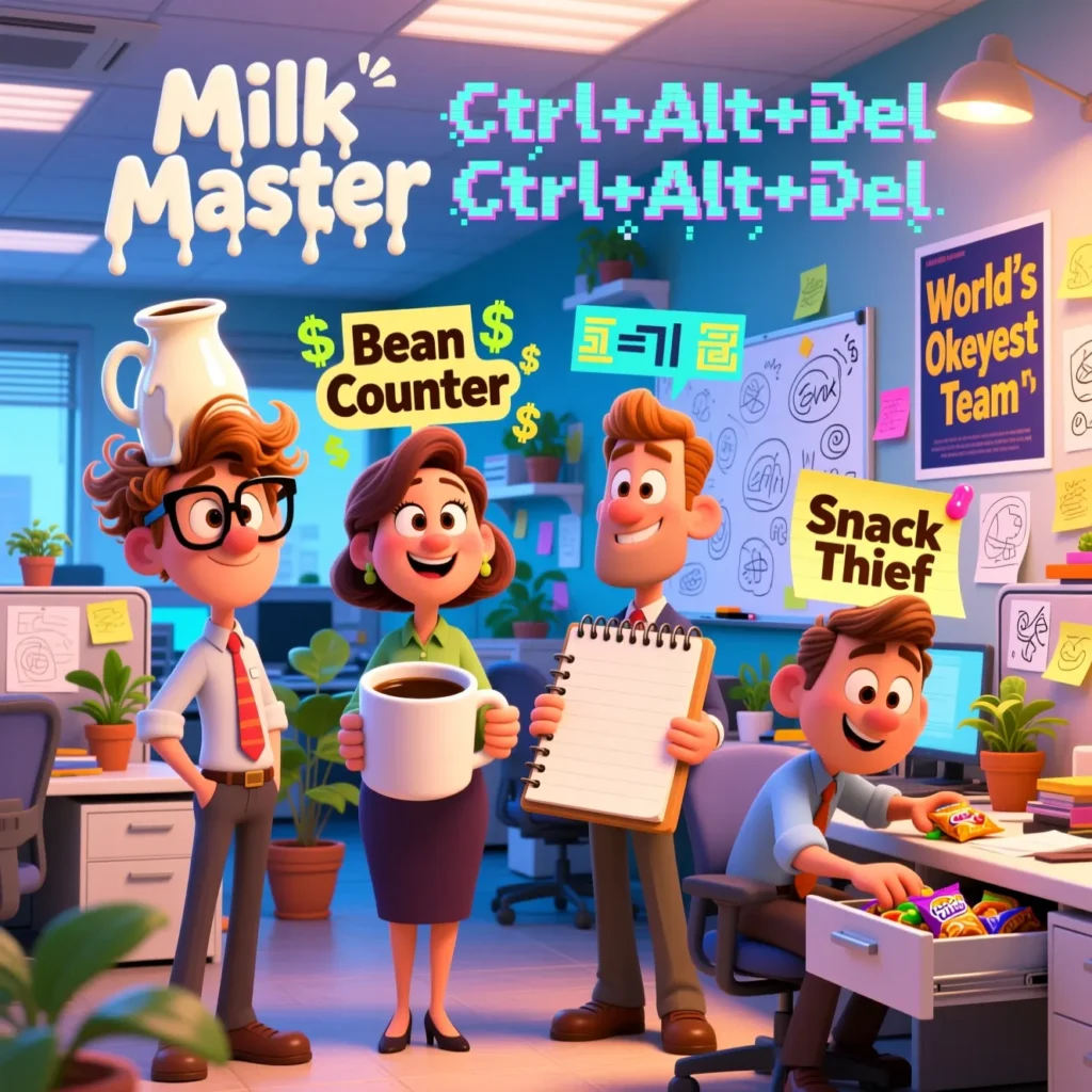 Funny Nicknames for Coworkers