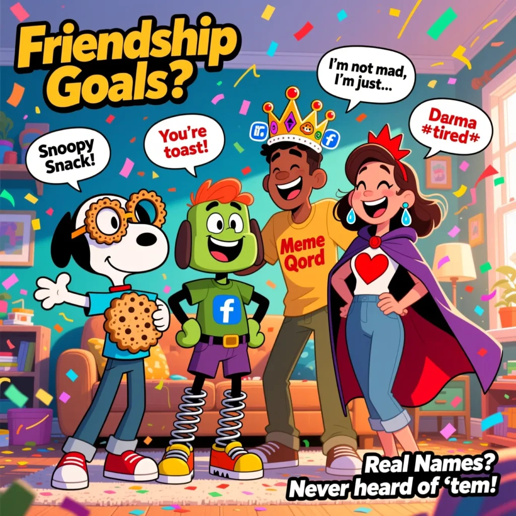 Funny Nicknames for Friends