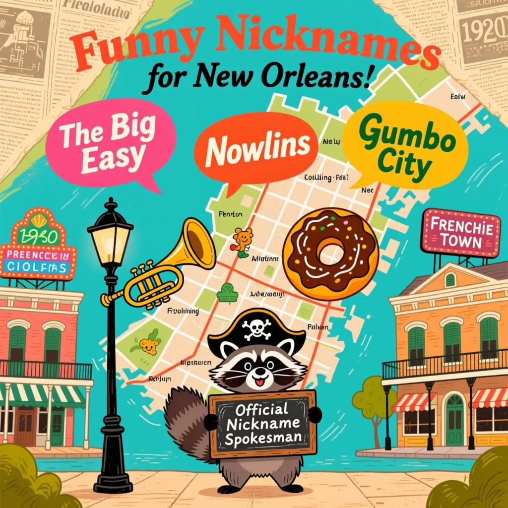 Funny Nicknames for New Orleans