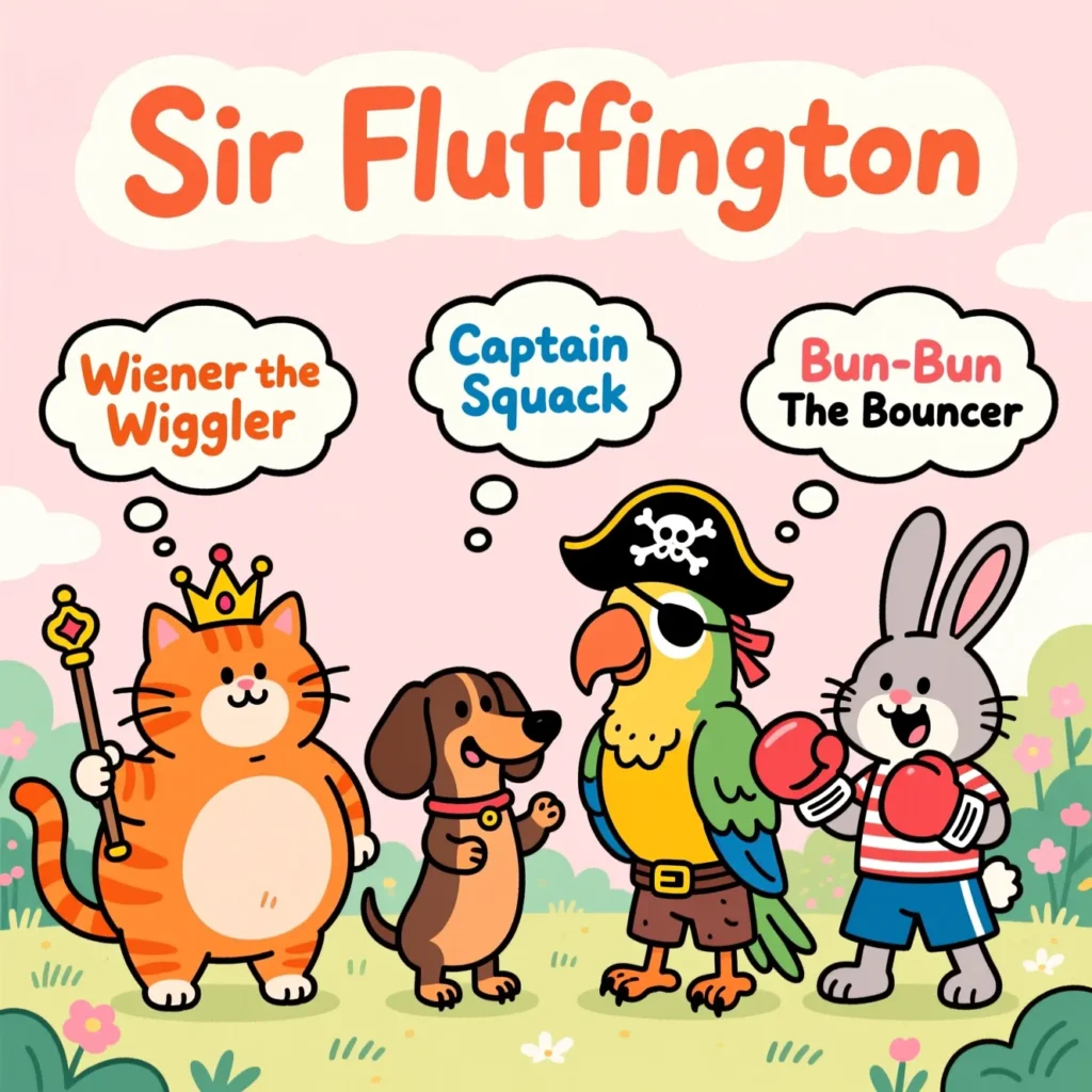 Funny Nicknames for Pets