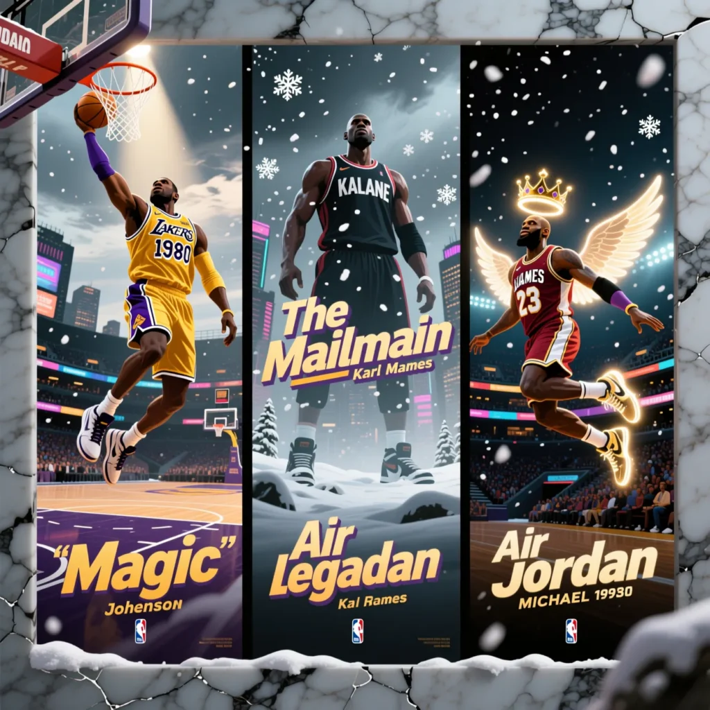 Iconic Nicknames of NBA Legends