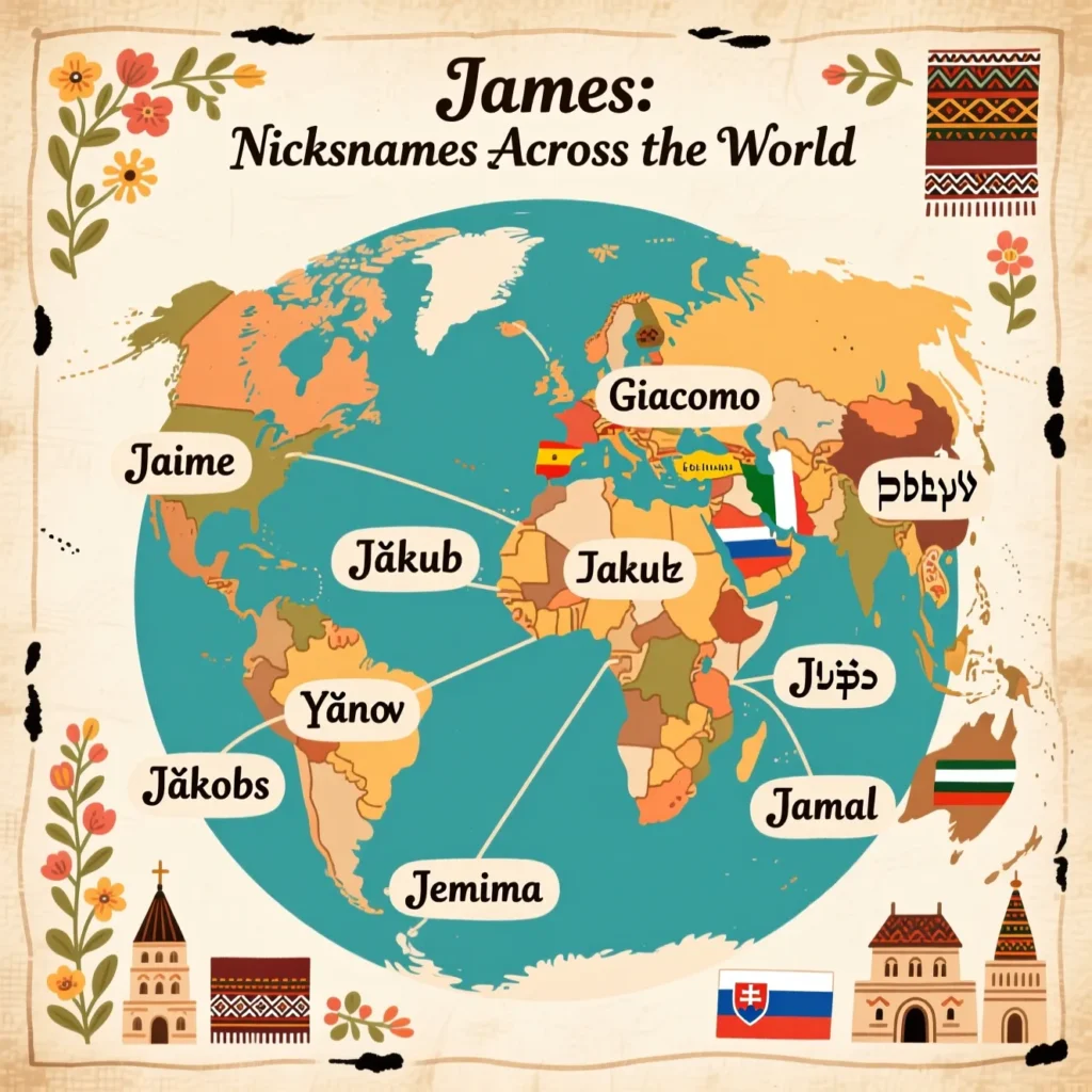 Nicknames for James in Other Languages