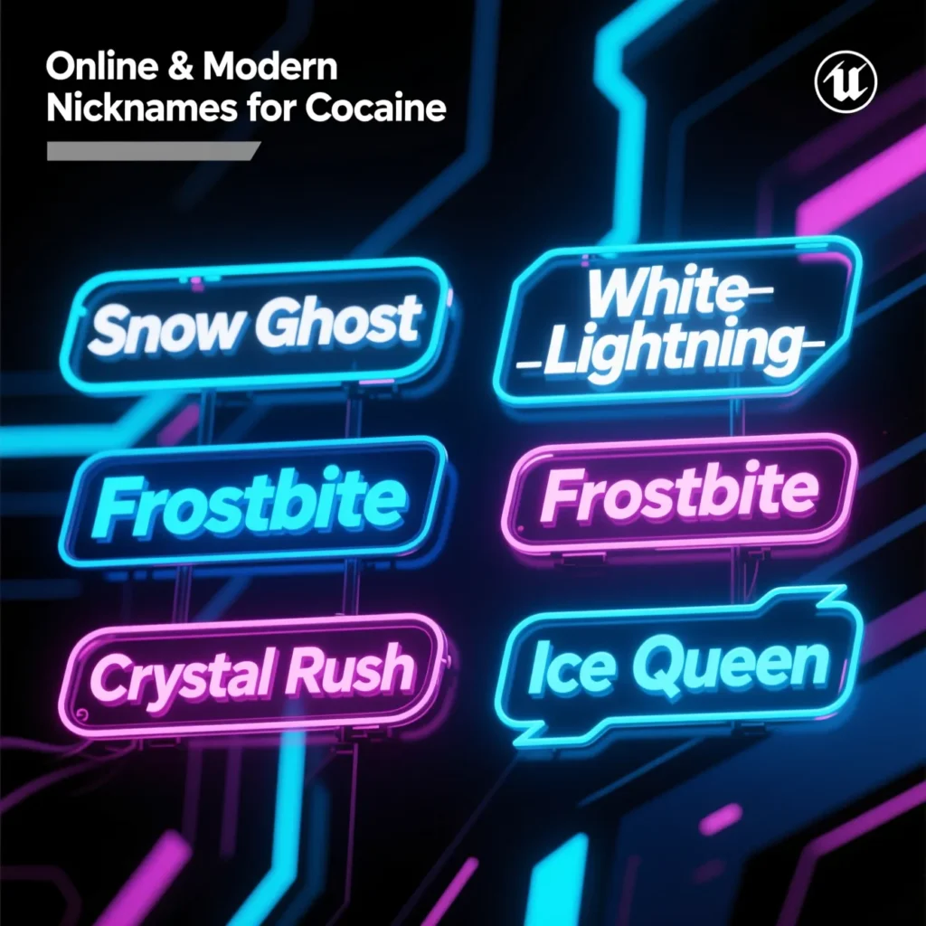 Online & Modern Nicknames for Cocaine