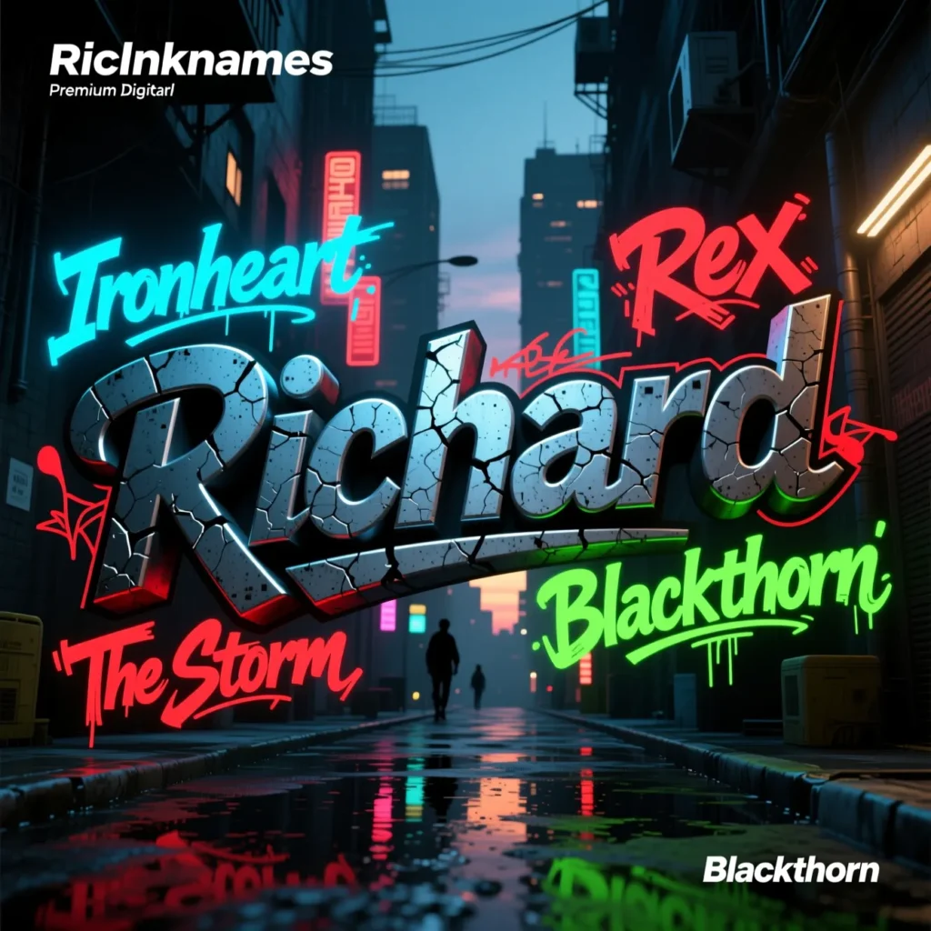 Strong Nicknames for Richard