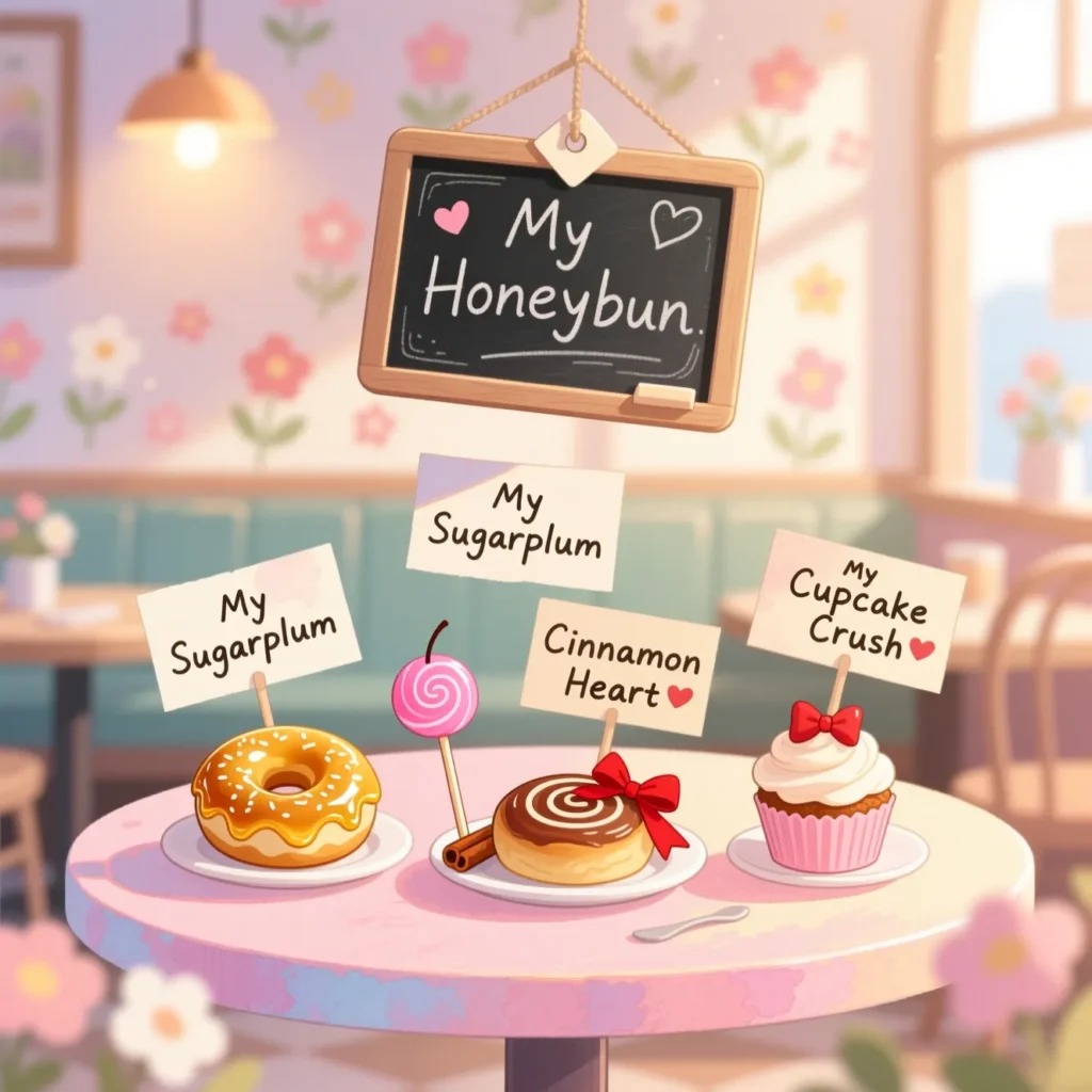 Sweet Food Nicknames for Boyfriends