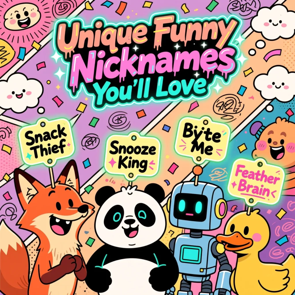 Unique Funny Nicknames You’ll Love