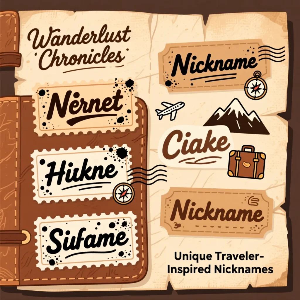 Unique Traveler-Inspired Nicknames