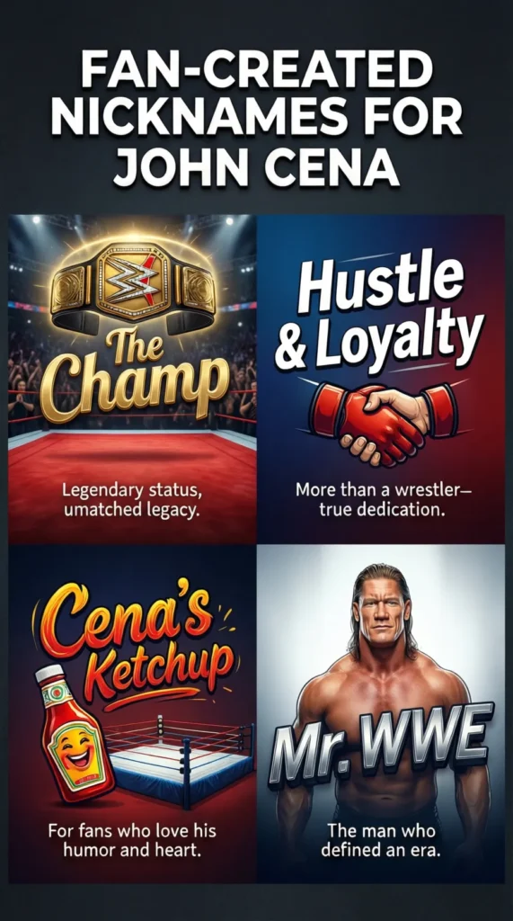 Fan-Created Nicknames for John Cena