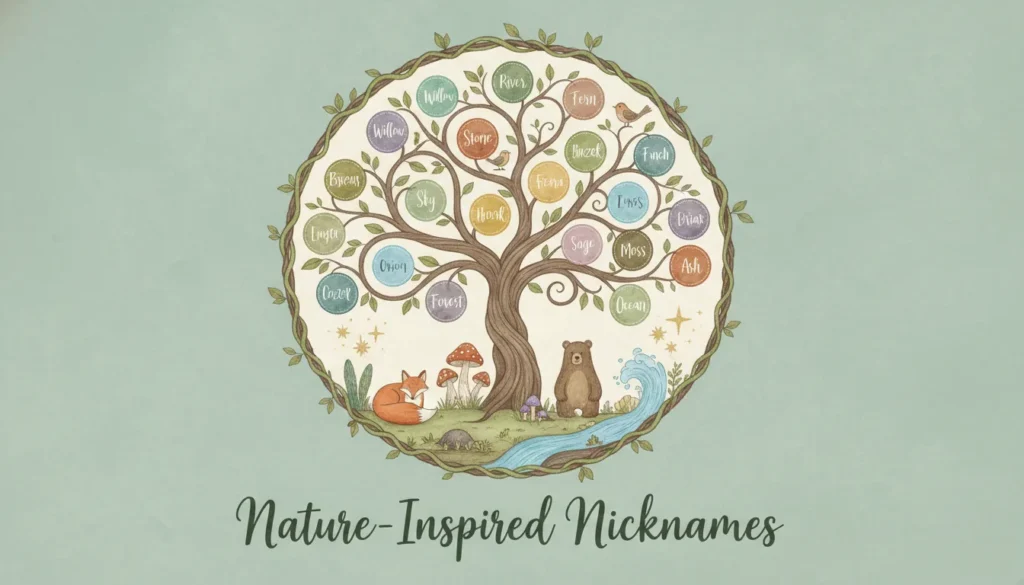 Nature-Inspired Nicknames