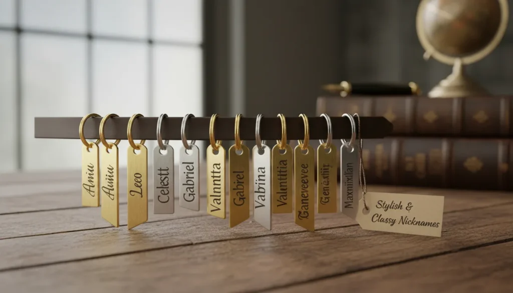 Stylish & Classy Nicknames