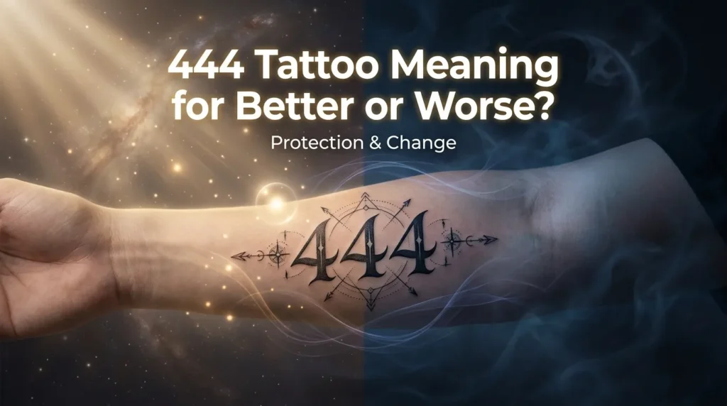 444 Tattoo Meaning for Better or Worse?
