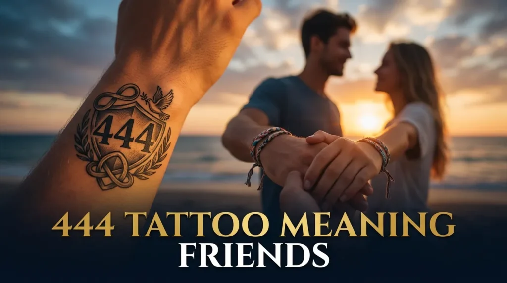 444 Tattoo Meaning Friends
