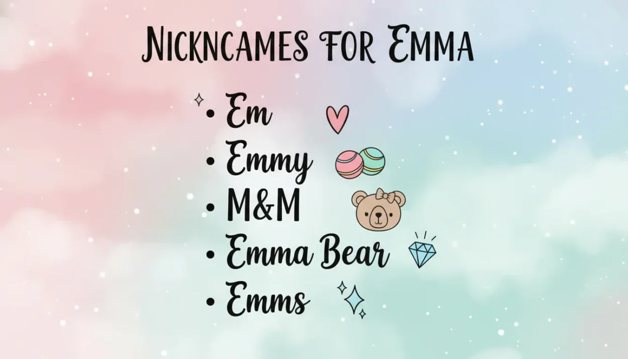 Nicknames for Emma