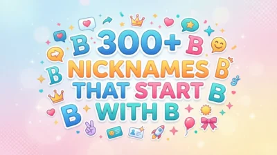 Nicknames That Start With B