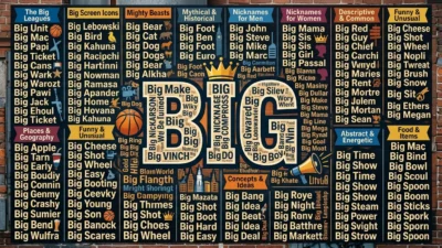 Nicknames That Start With Big