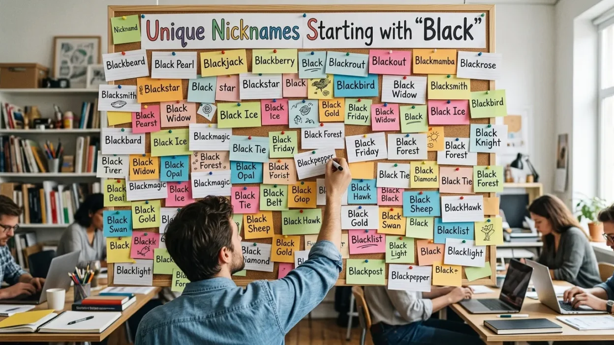 Nicknames That Start With Black