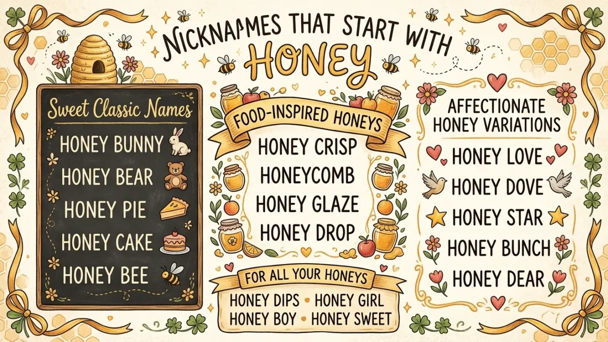 Nicknames That Start With Honey