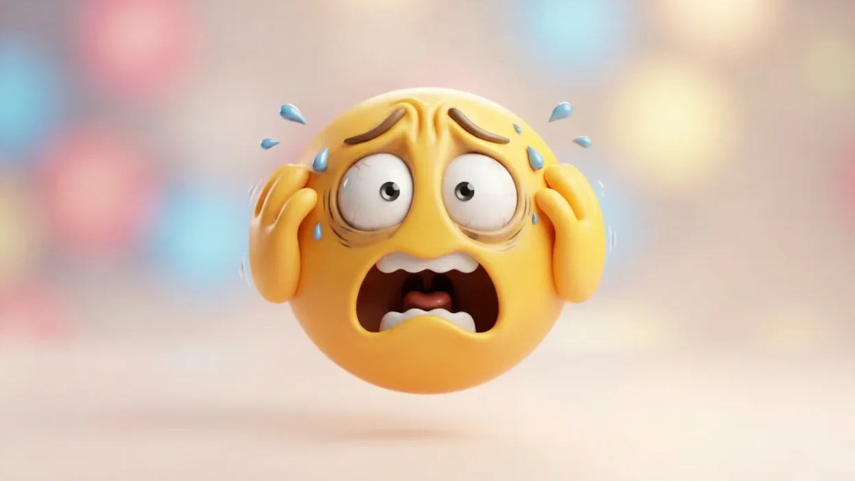 Scared Emoji