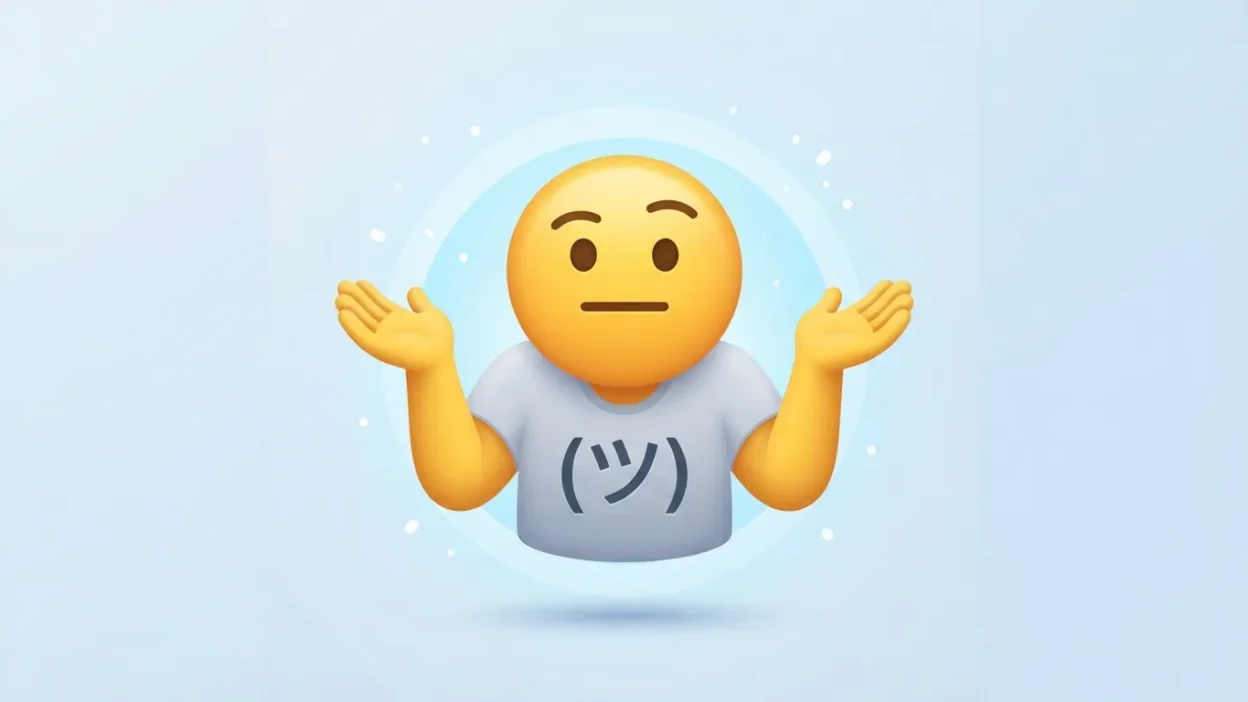 Shrug Emoji