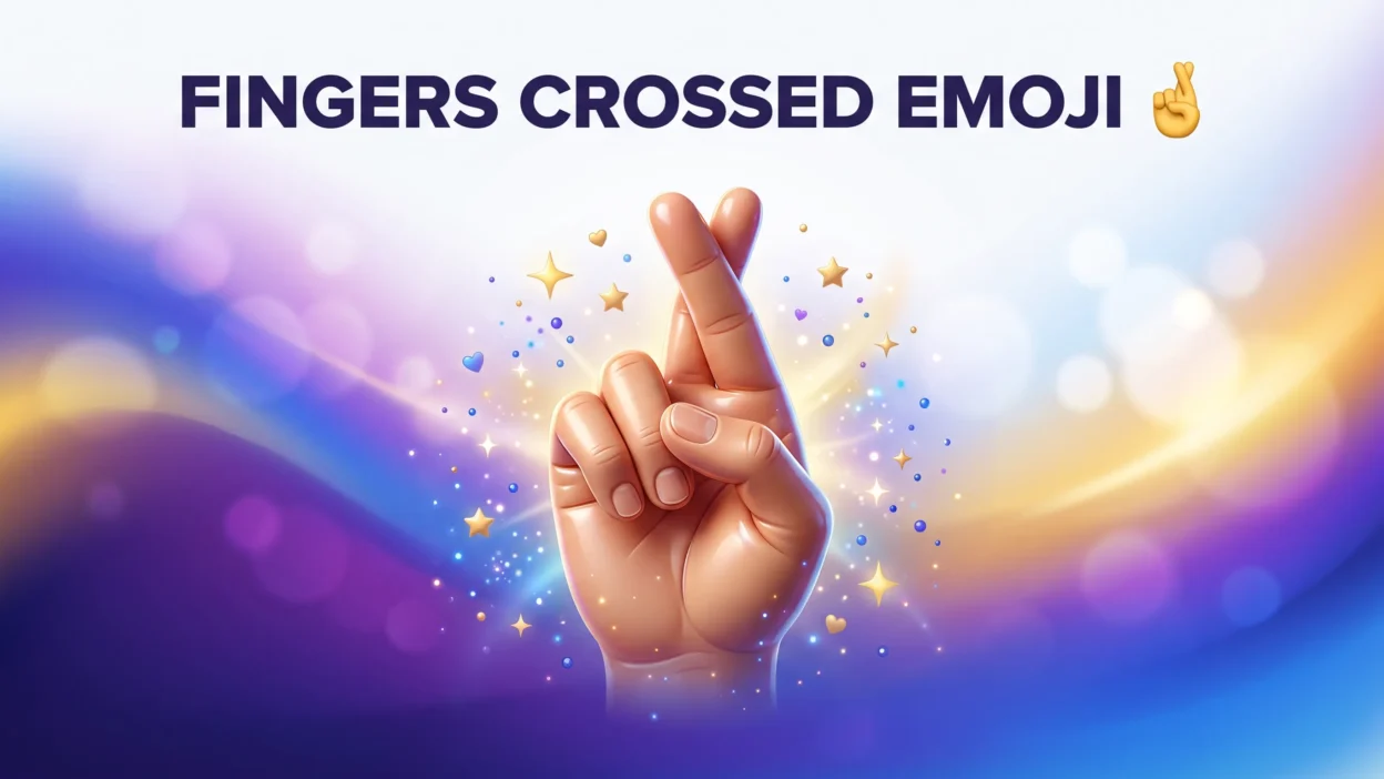 Fingers Crossed Emoji