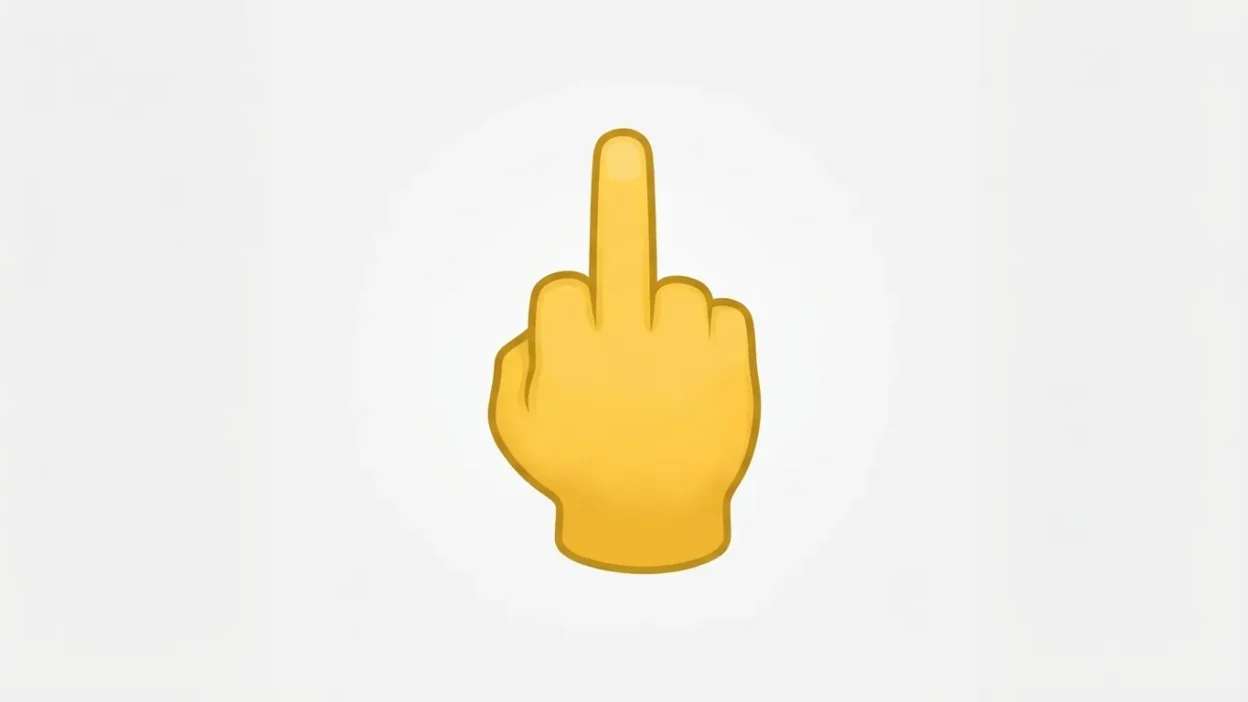 Middle Finger Emoji