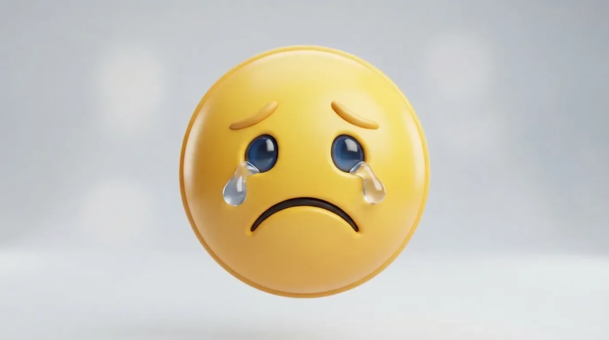 Sad Face Emoji
