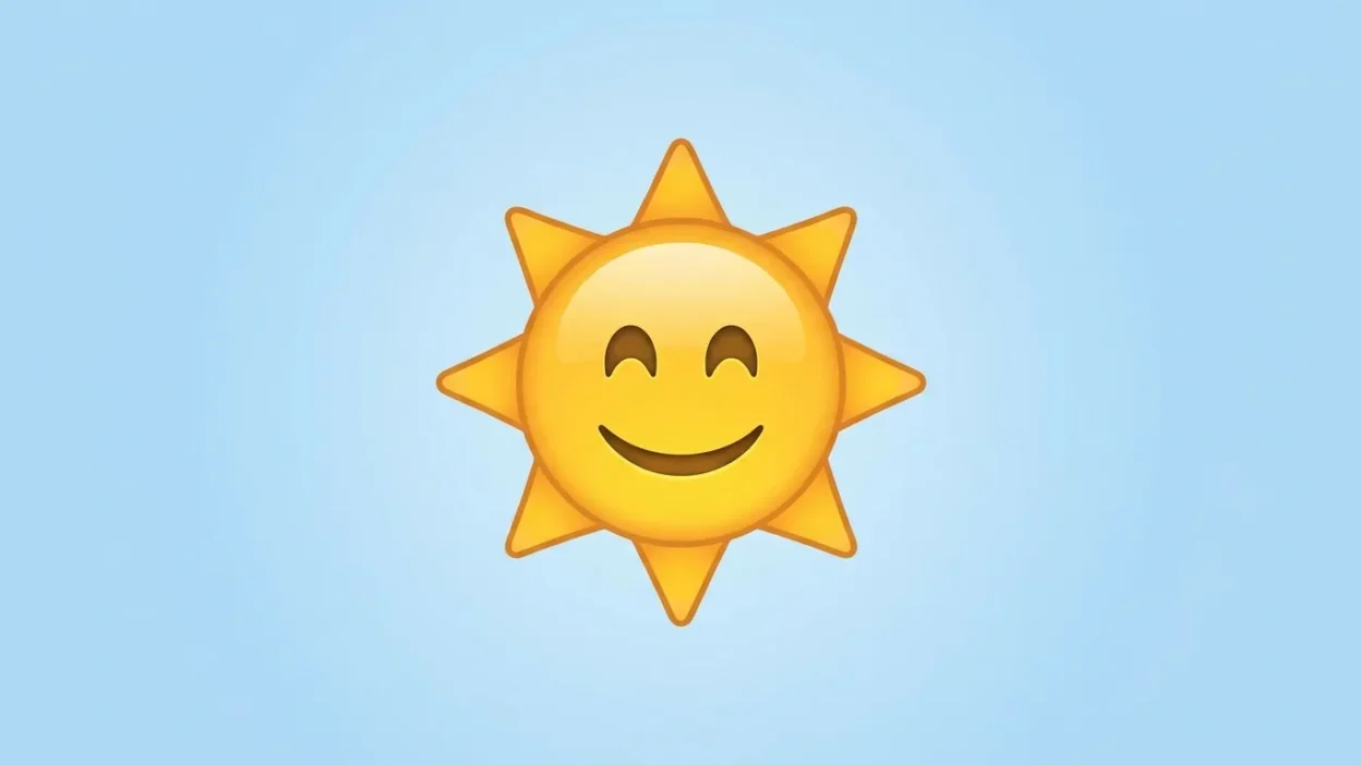 Sun Emoji