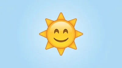 Sun Emoji