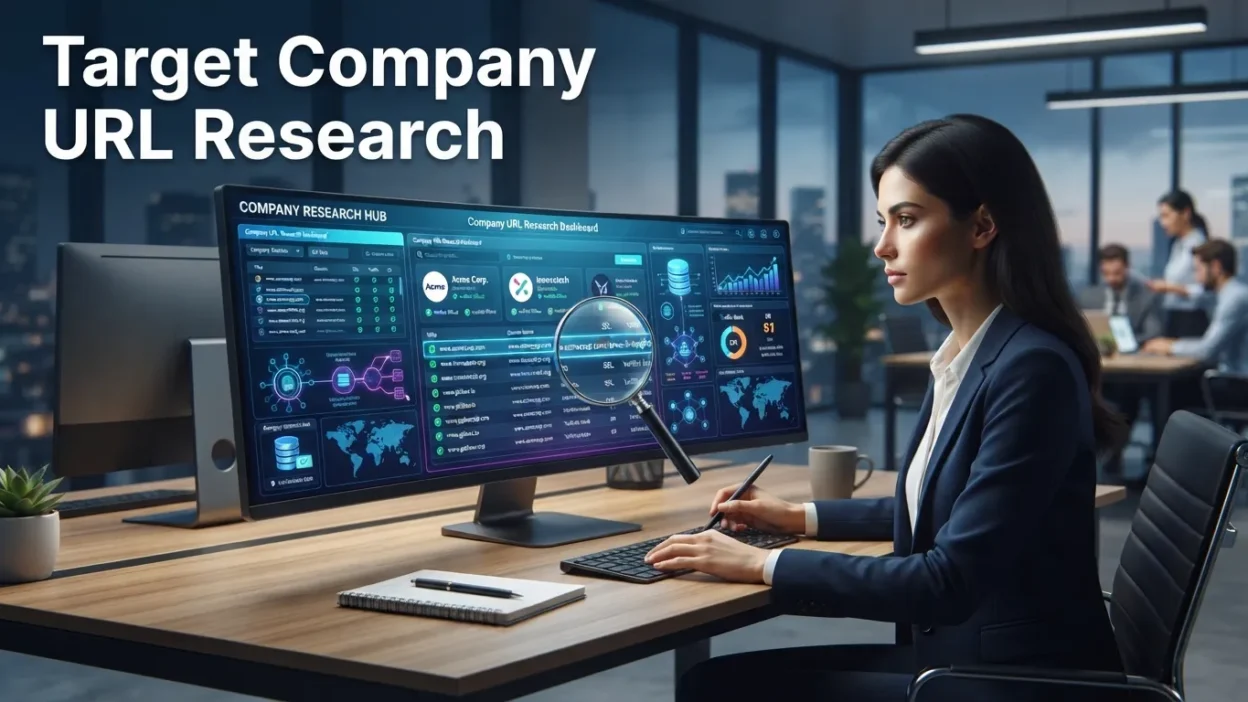 Target Company URL Research