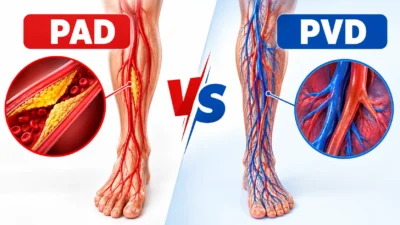PAD vs PVD