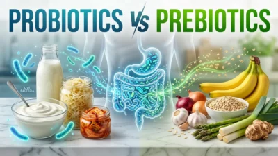 Probiotics vs Prebiotics